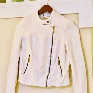 MICHAEL Michael Kors Size 2 Button Zipper Sweater